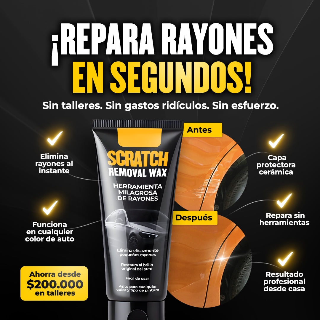 Scratch Remover® repara tu vehículo en segundos | 1 + 1 GRATIS