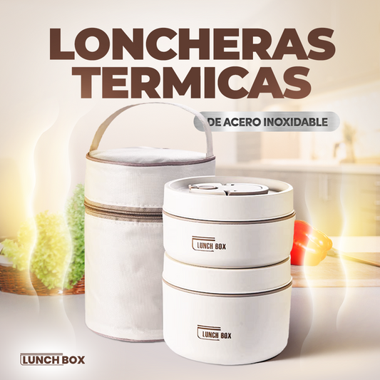 LUNCHBOX® 2x1: Lonchera + Termos de Alto Aislamiento