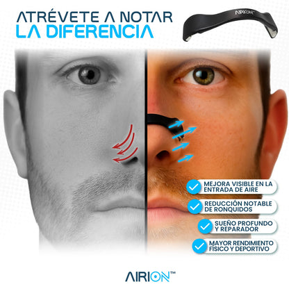 AIRION® Expansor nasal ergonómico | Respira mejor, vive mejor